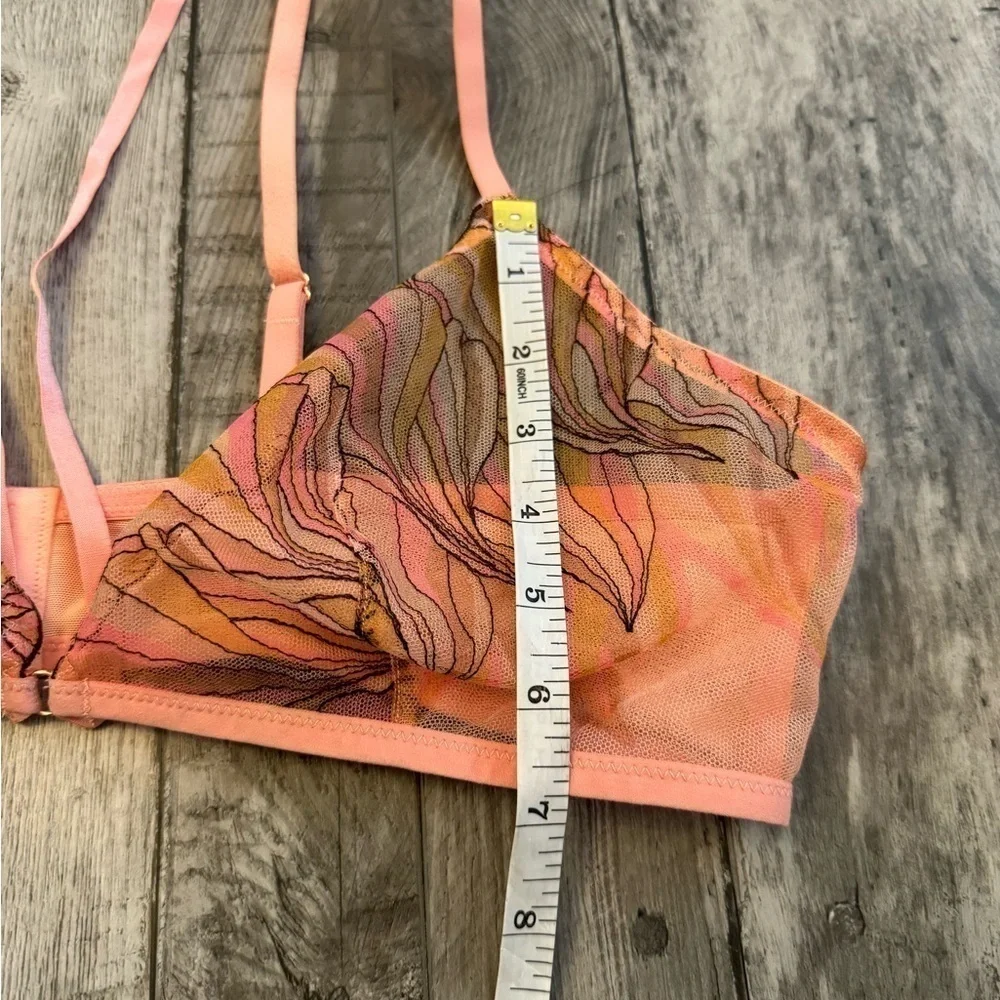 SAVAGE X FENTY Beneath The Surface Embroidered Unlined Balconette Bra